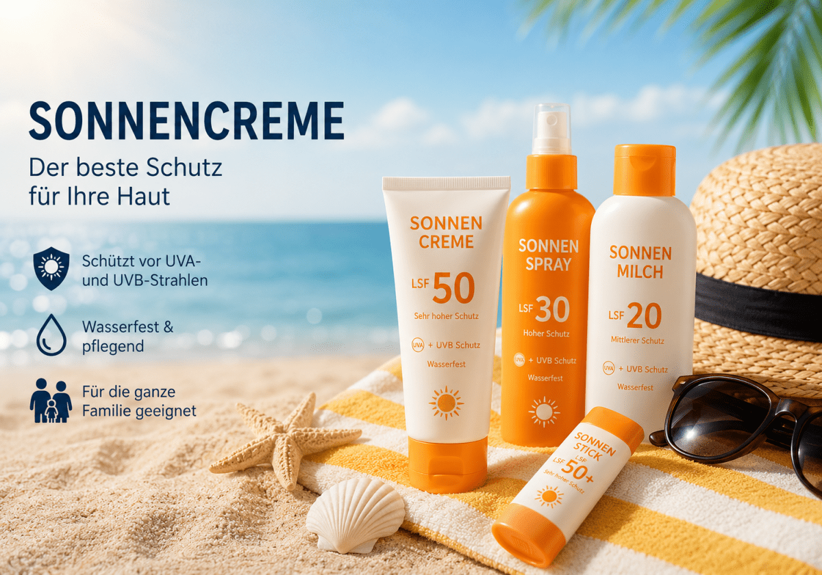 Sonnencreme – Der beste Schutz für gesunde Haut