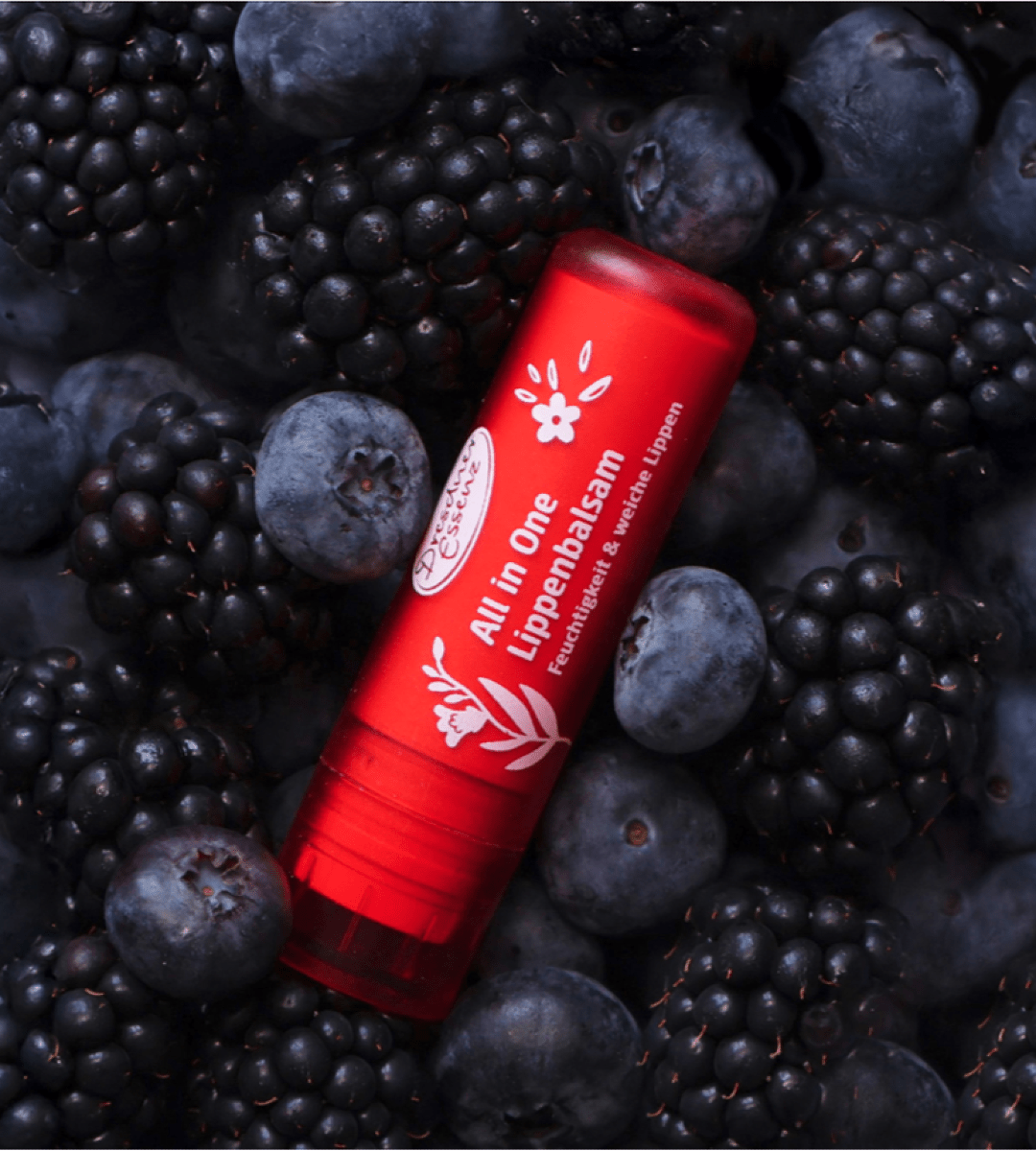 Dresdner Essenz® | All in One Lippenbalsam | Beeren-Duft | 4,7g