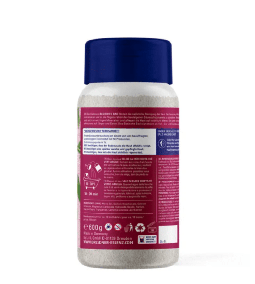 Dresdner Essenz® | Bath Salts | Alkaline Bath | 600g