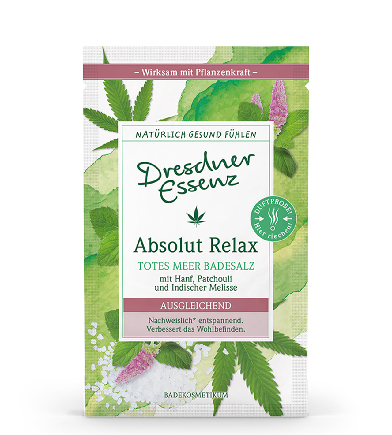 Dresdner Essenz® | Totes Meer Badesalz | Absolut Relax | 60g