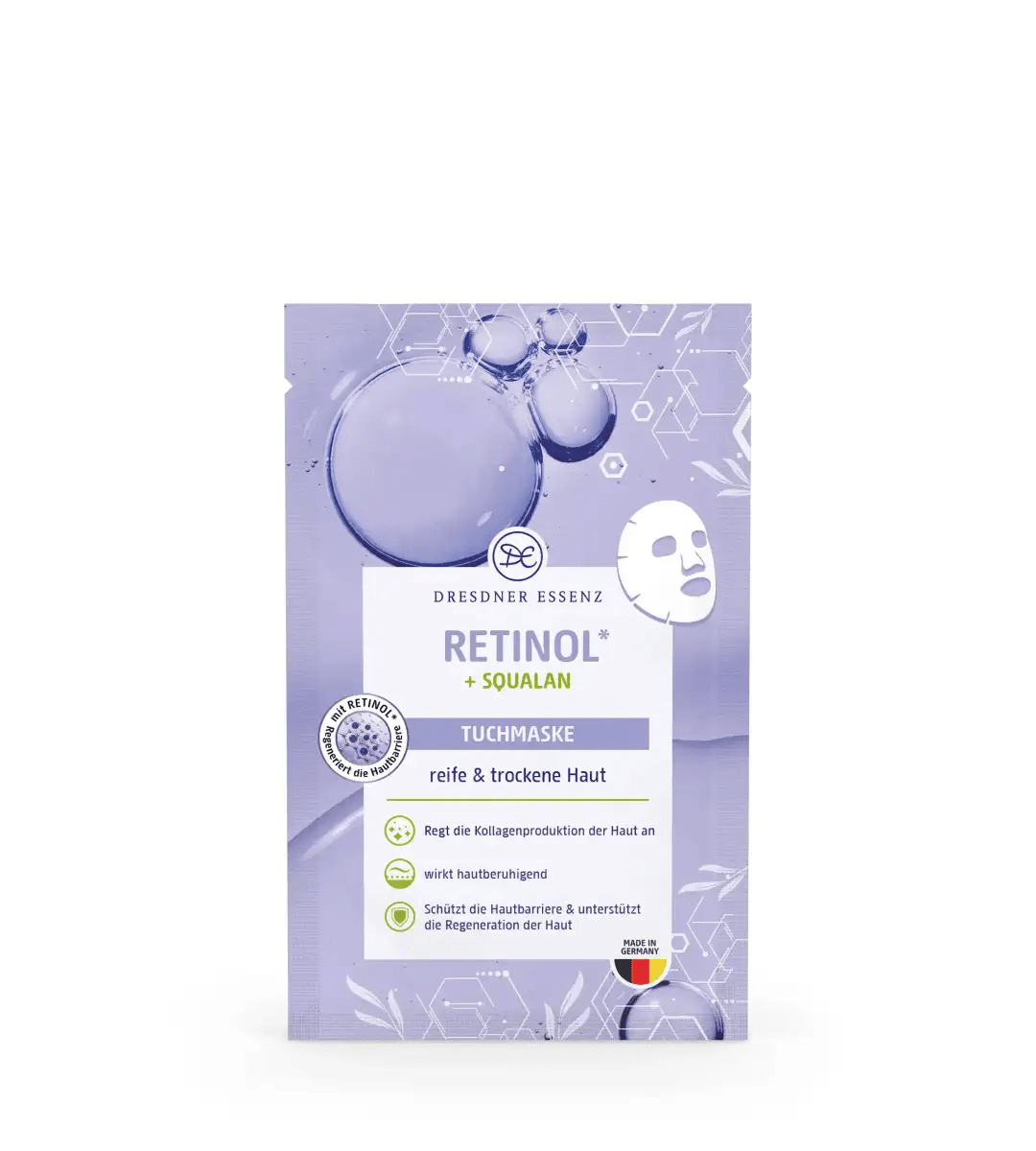 Dresde Essenz® | Masque en feuille | Rétinol + Squalane