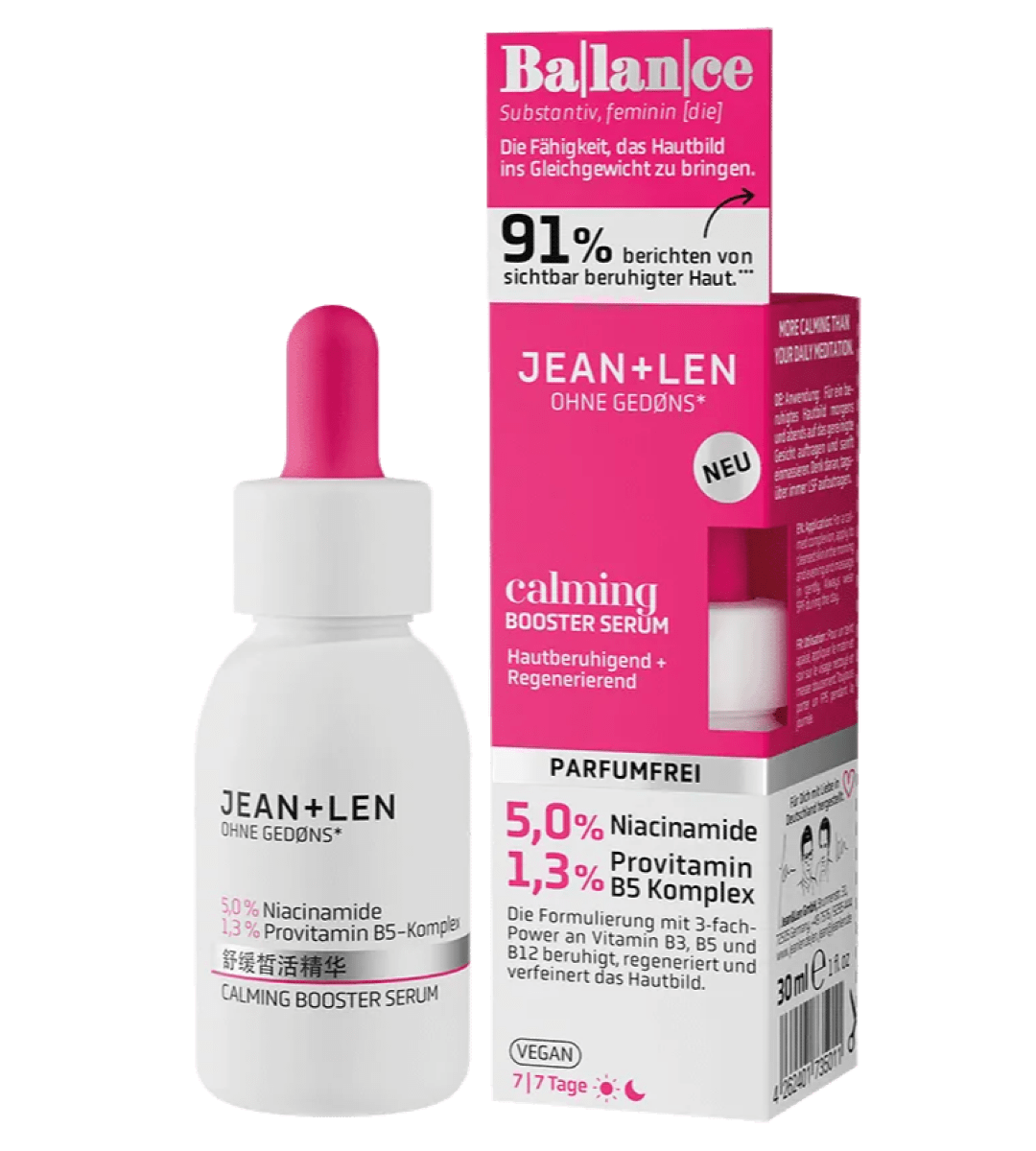 Jean & Len® | Calming Booster Serum | 30ml