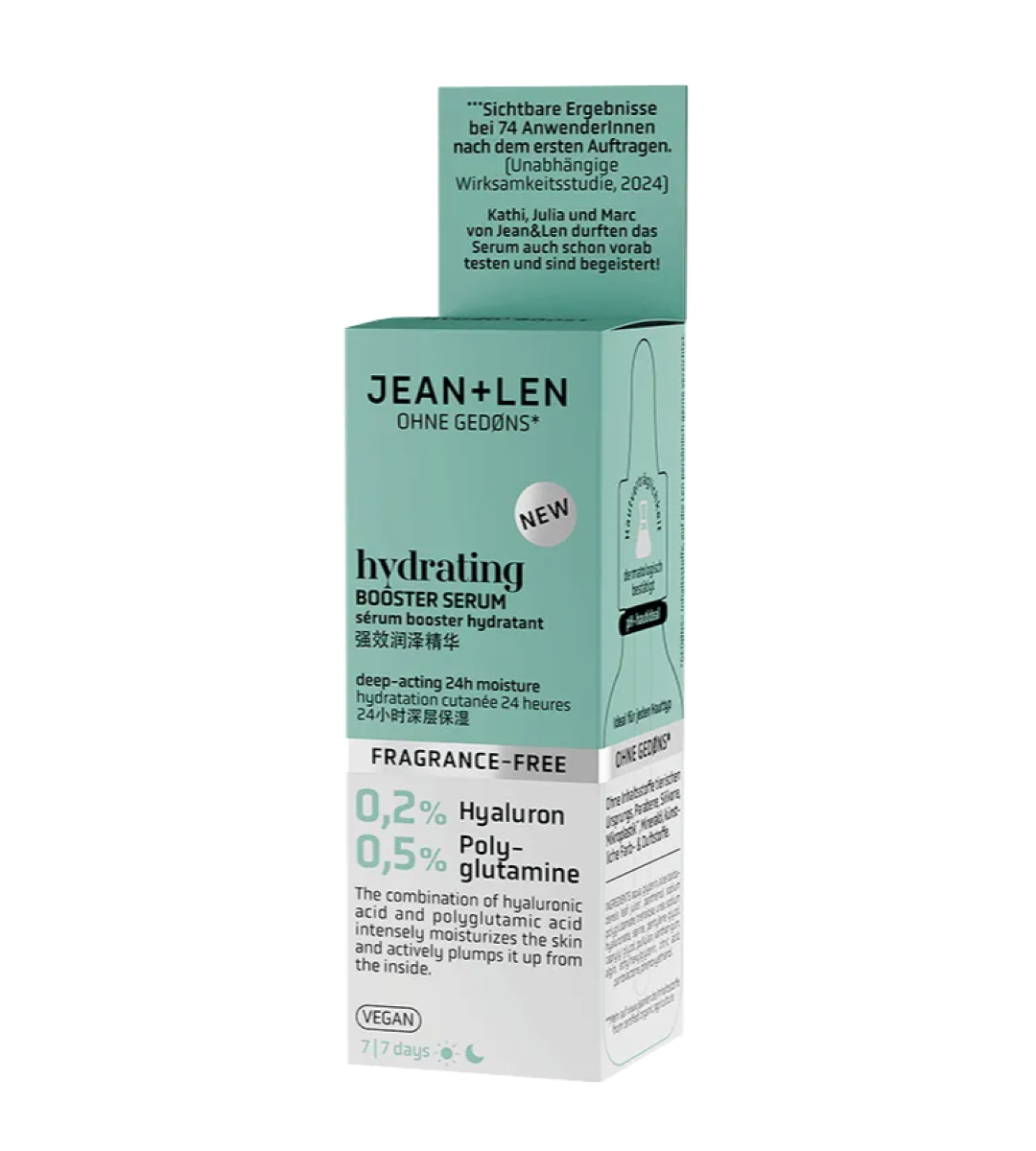 Jean & Len® | Hydrating Booster Serum | 30ml