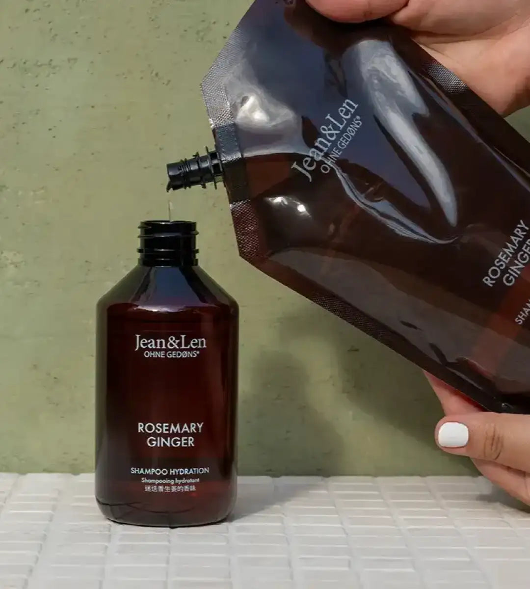 Jean & Len® | Shampoo Hydration | Rosemary/Ginger | 300ml