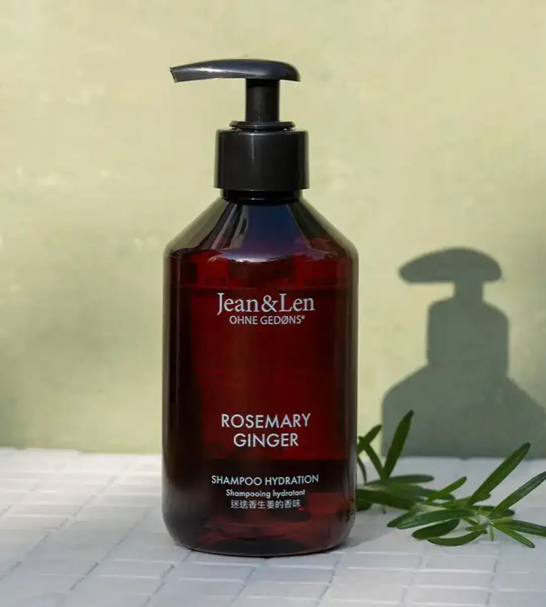 Jean & Len® | Shampoo Hydration | Rosemary/Ginger | 300ml