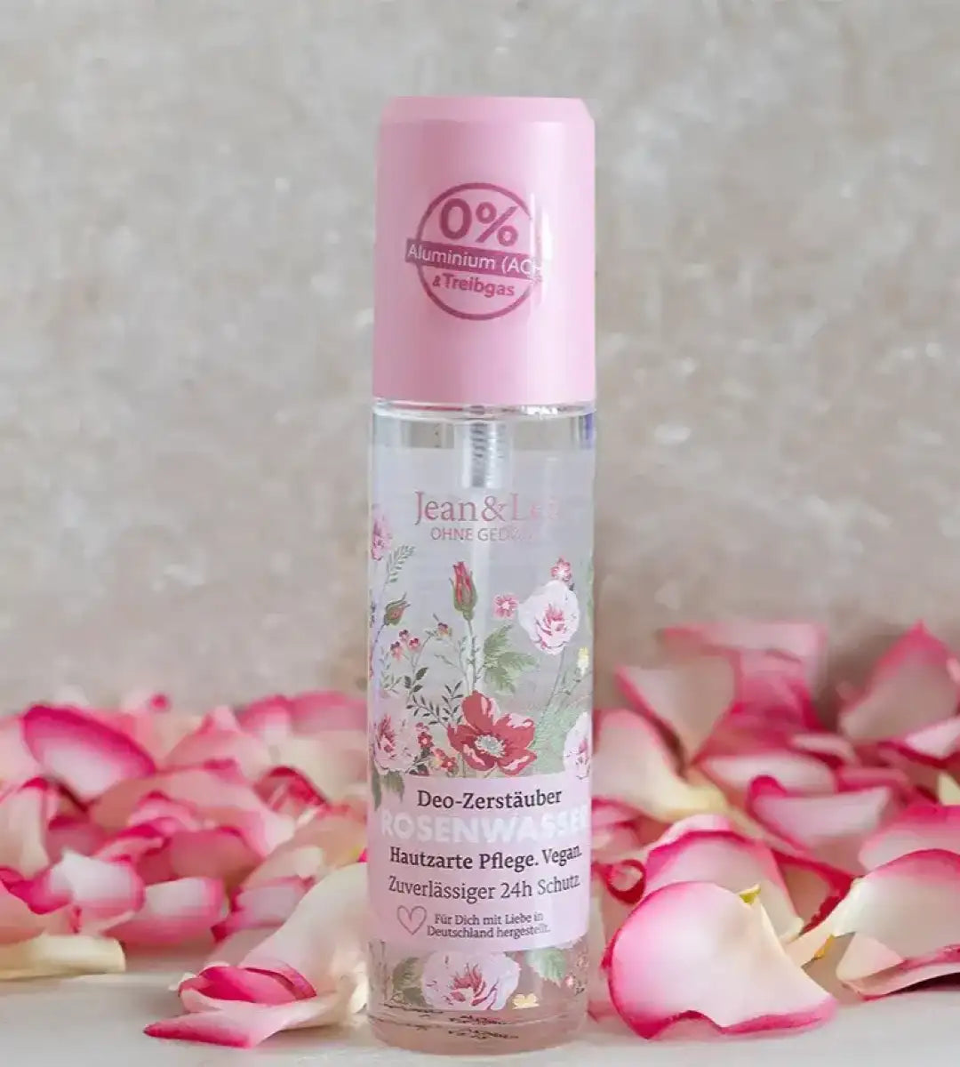 Jean & Len® | Deo-Zerstäuber Rosenwasser | 75ml