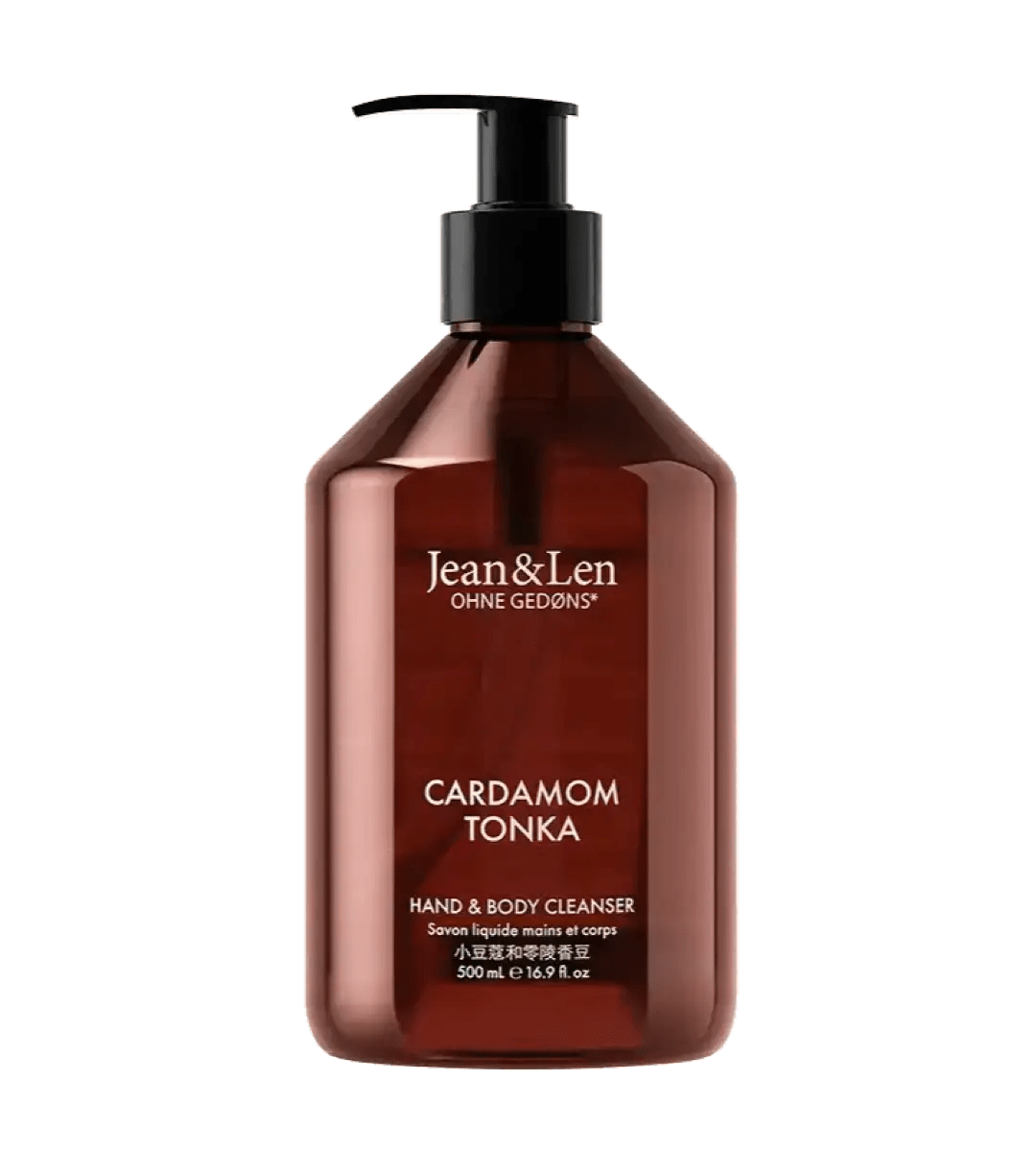Jean & Len® | Hand & Body Cleanser | Cardamom/Tonka | 500ml
