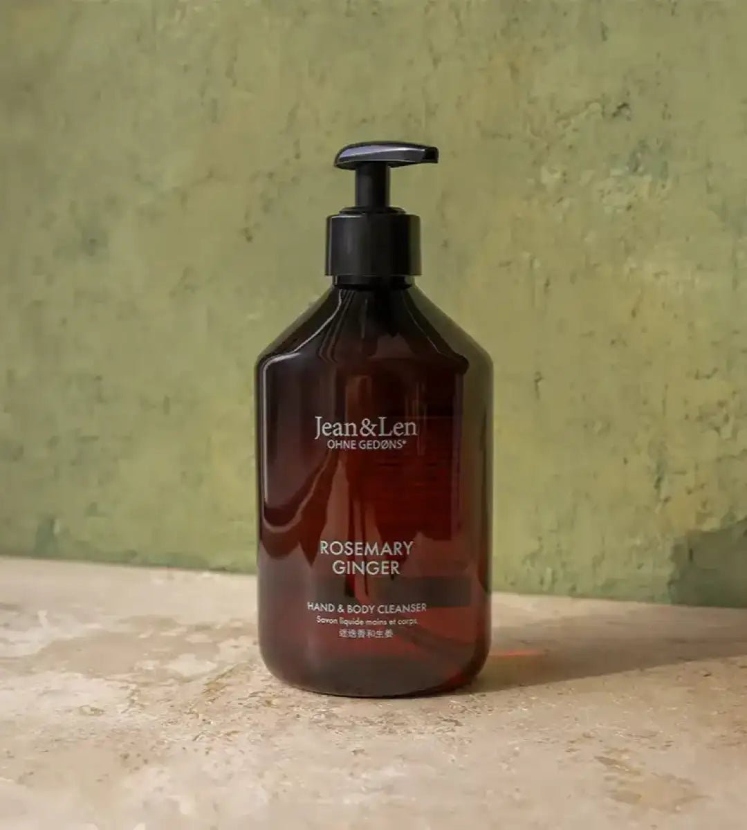 Jean & Len® | Hand & Body Cleanser | Rosemary/Ginger | 500ml