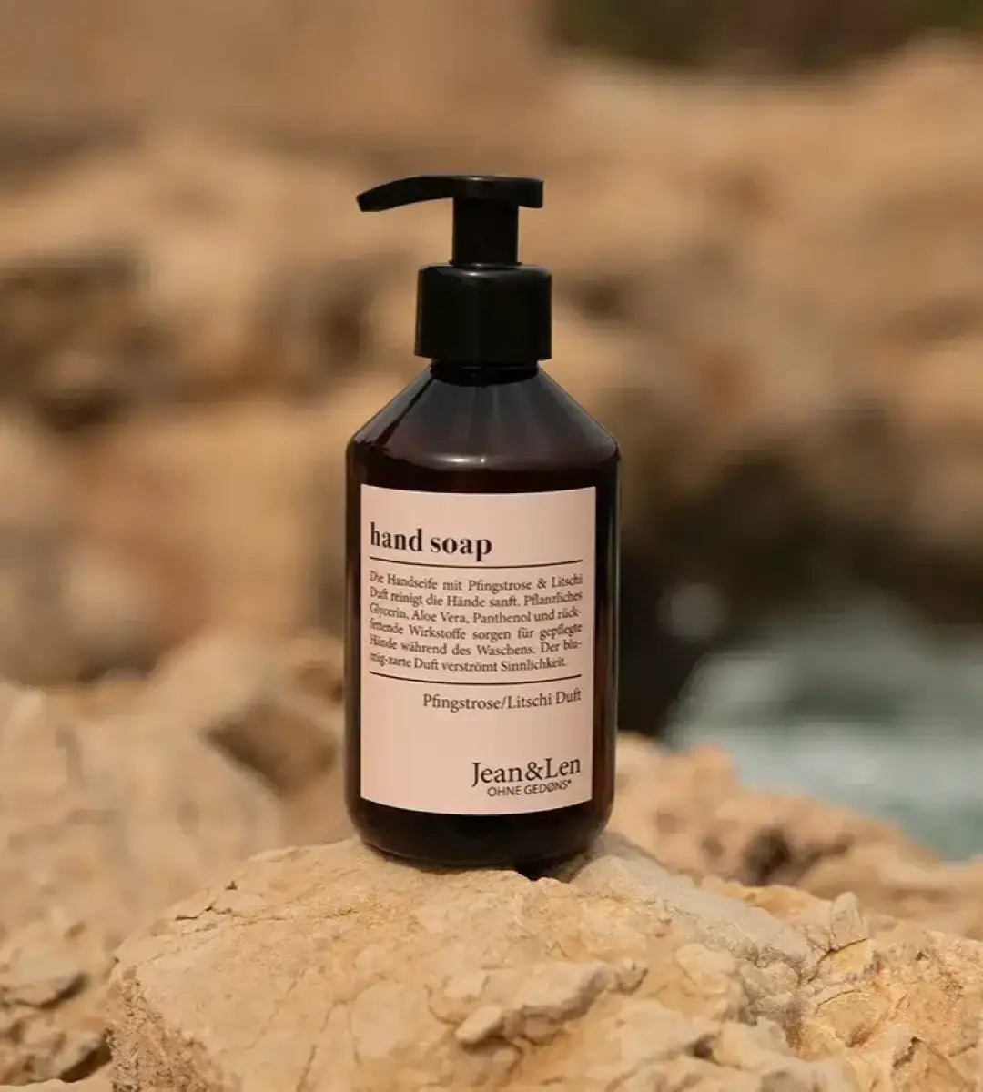 Jean & Len® | Handseife | Pfingstrose/Litschi | 250ml
