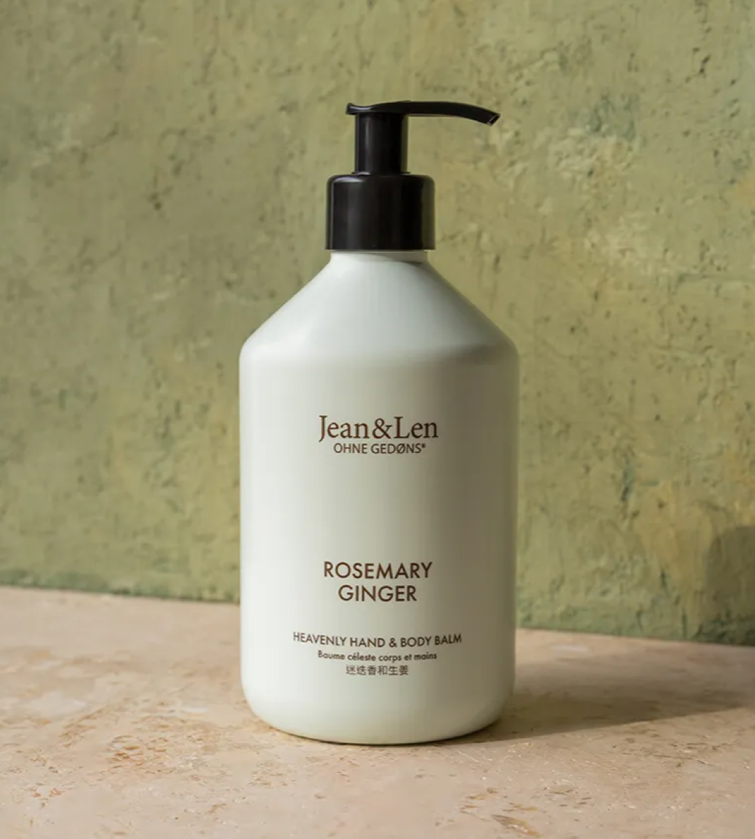 Jean & Len® | Heavenly Hand & Body Balm | Rosemary/Ginger | 500ml
