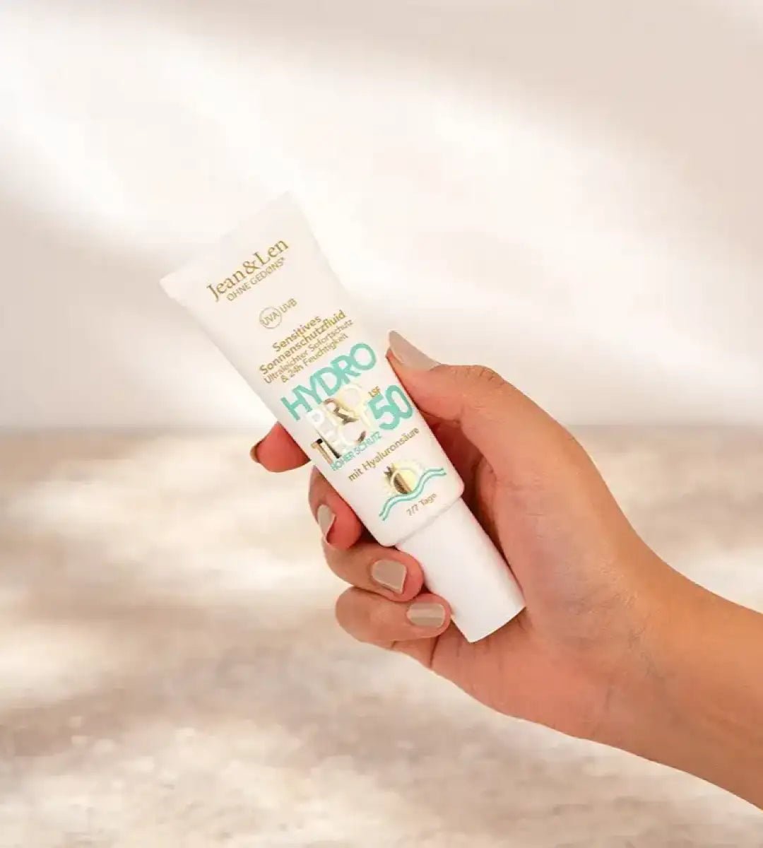 Jean & Len® | Sensitives Sonnenschutzfluid | Hydro LSF 50 | 50ml