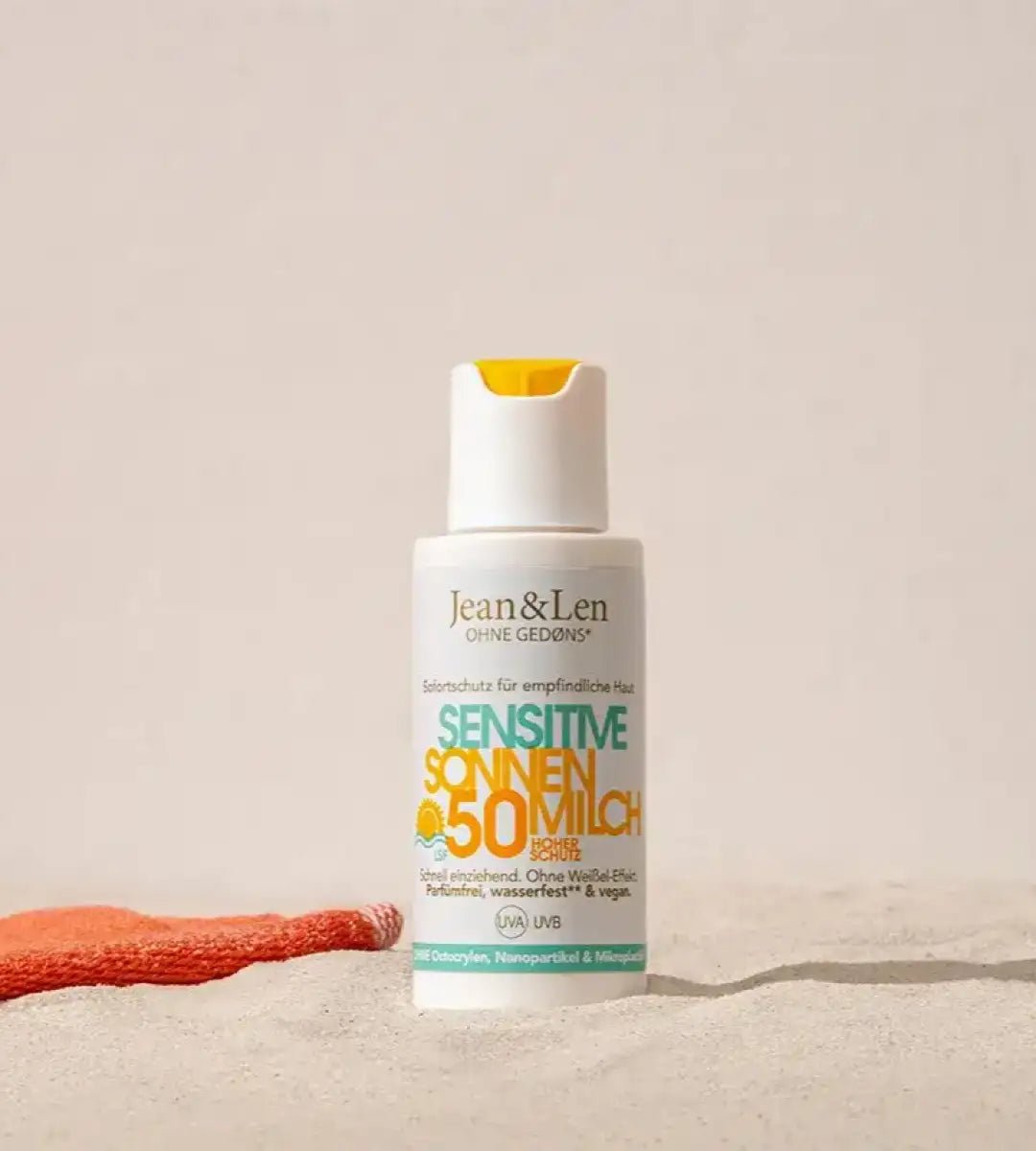 Jean & Len® | Sensitiv Sonnenmilch | LSF 50 | 50ml