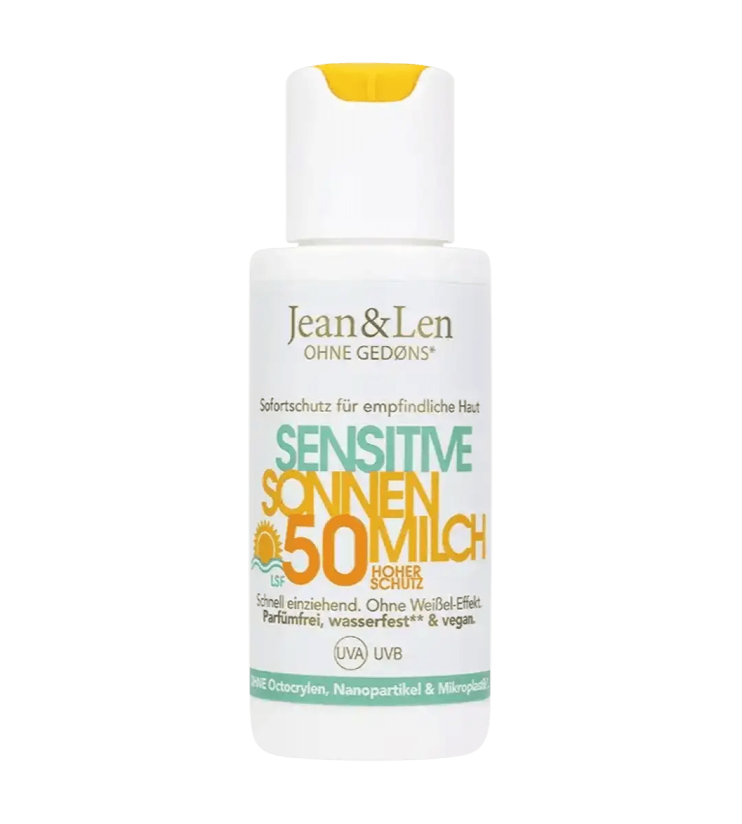 Jean & Len® | Sensitiv Sonnenmilch | LSF 50 | 50ml