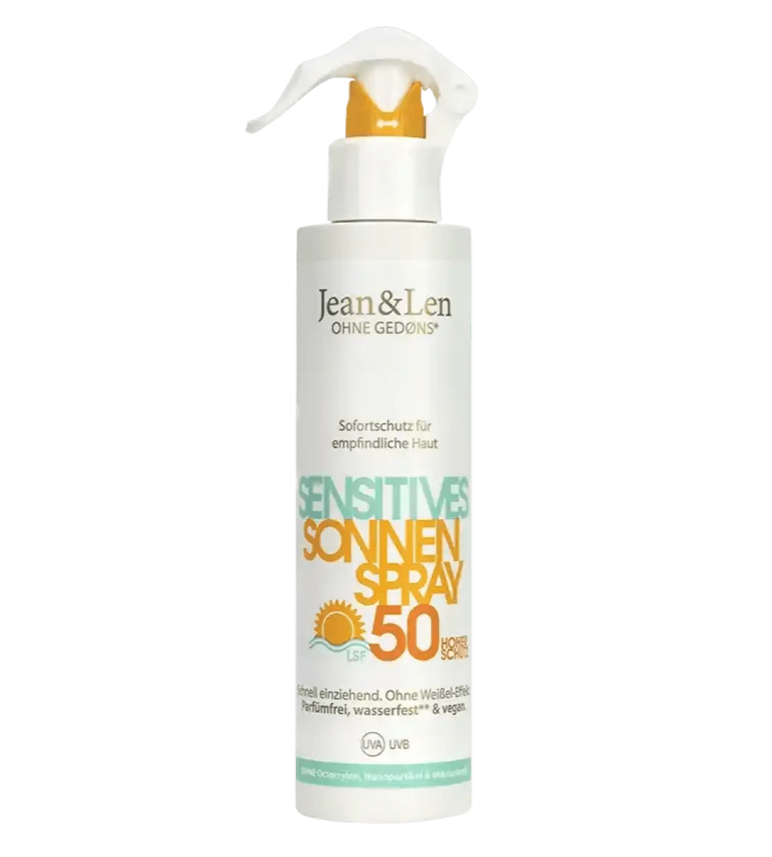 Jean & Len® | Sensitives Sonnenspray | LSF 50 | 250ml