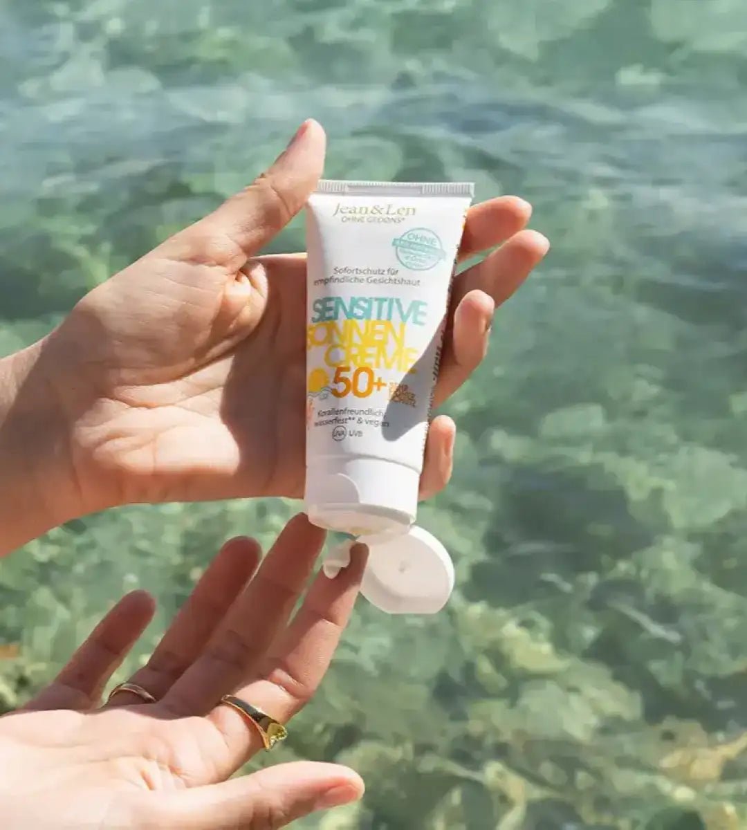 Jean & Len® | Sensitiv Sonnencreme | Gesicht LSF 50+ | 50ml