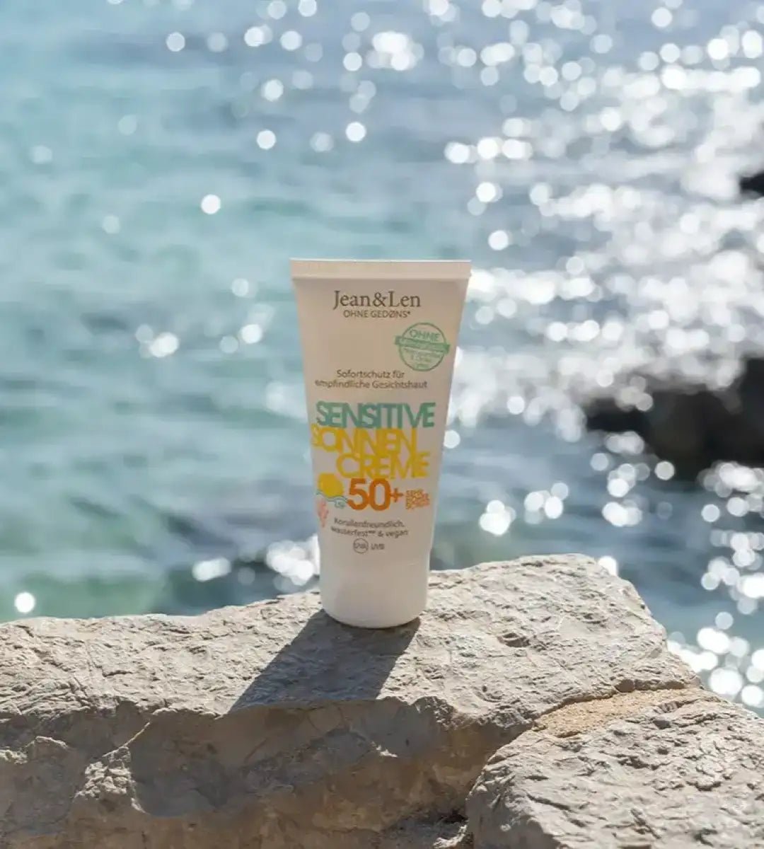 Jean & Len® | Sensitiv Sonnencreme | Gesicht LSF 50+ | 50ml