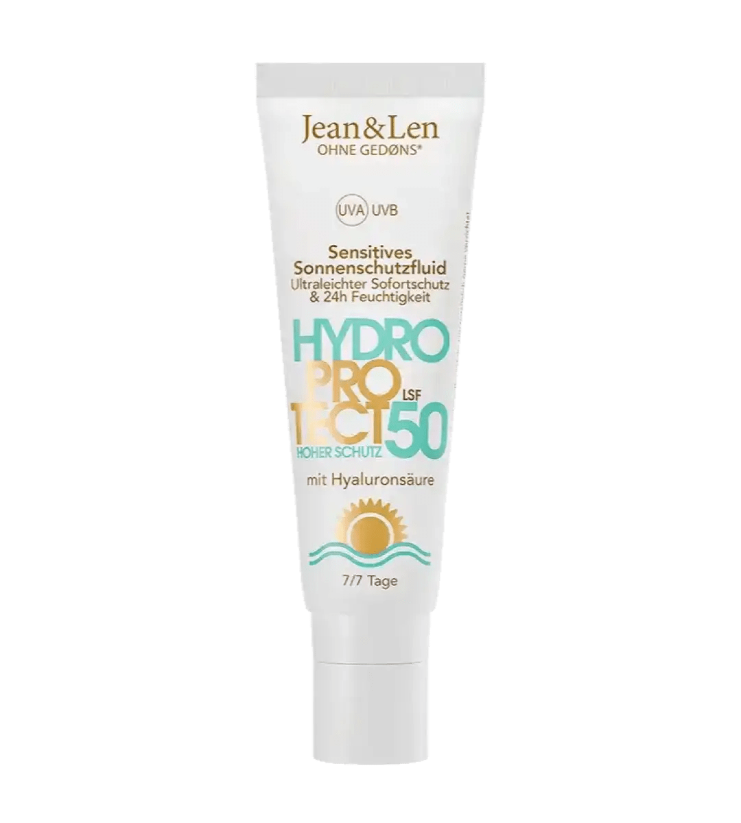 Jean & Len® | Sensitives Sonnenschutzfluid | Hydro LSF 50 | 50ml