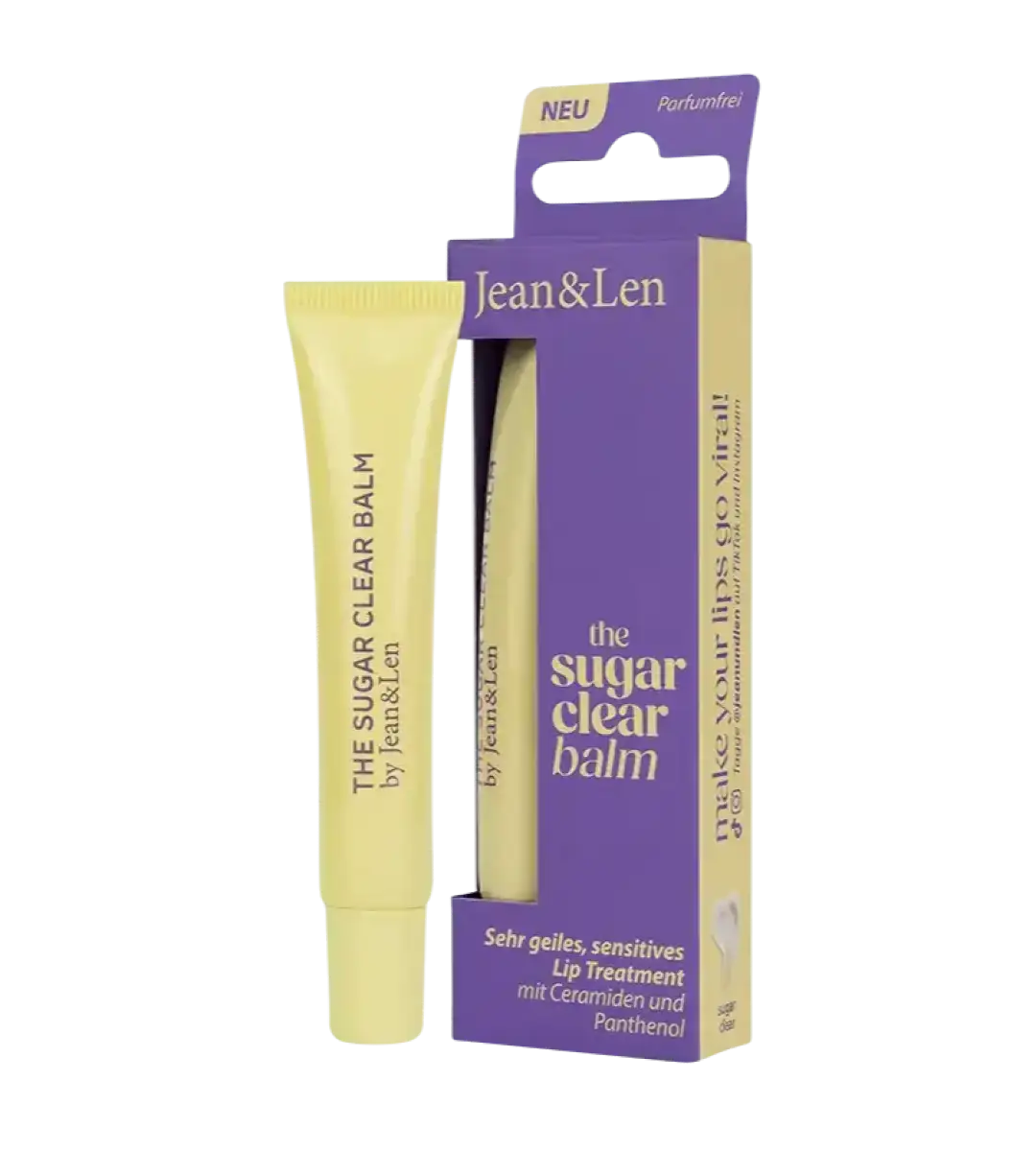 Jean & Len® | Lippenpflege | Sugar Clear | 10ml