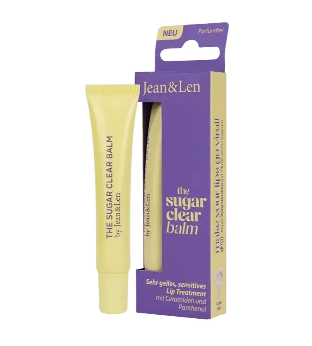 Jean & Len® | Lippenpflege | Sugar Clear | 10ml