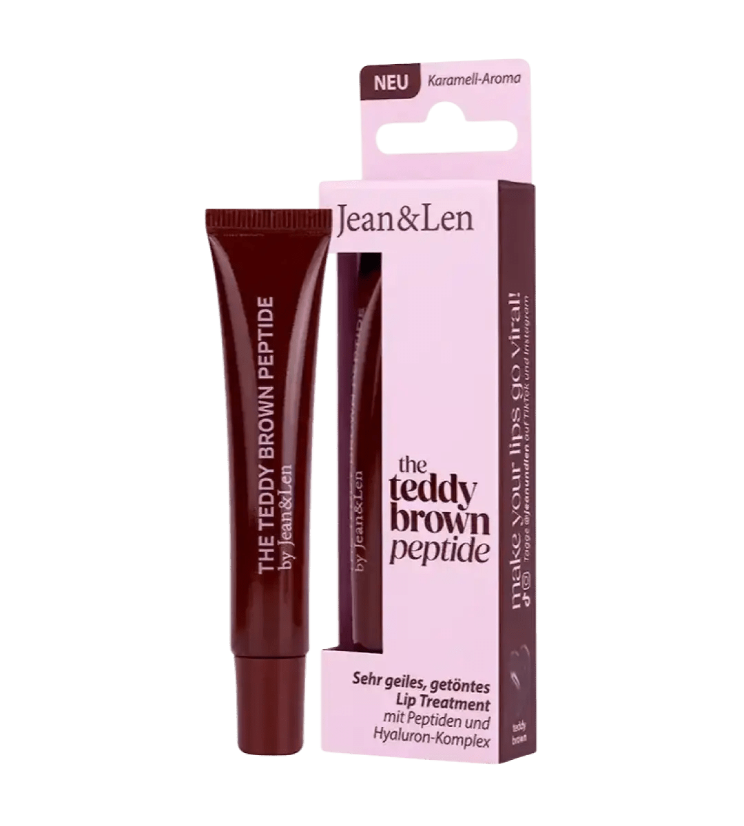 Jean & Len® | Lippenpflege | Teddy Brown | 10ml