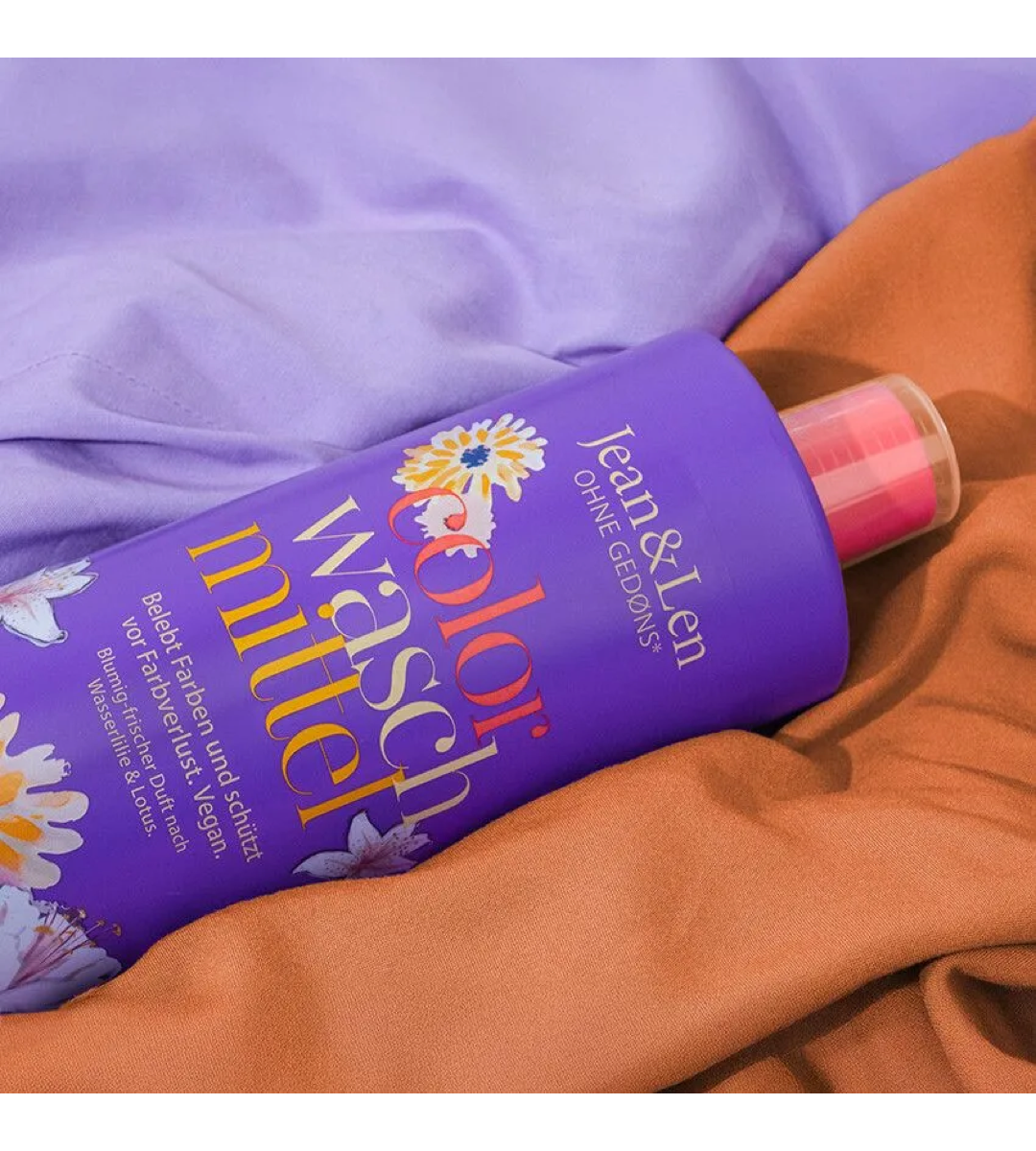 Jean & Len® | Colorwaschmittel | Wasserlilie/Lotus | 1 L