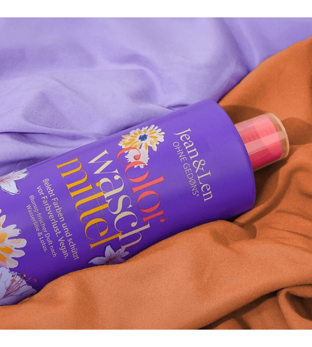 Jean & Len® | Colorwaschmittel | Wasserlilie/Lotus | 1 L