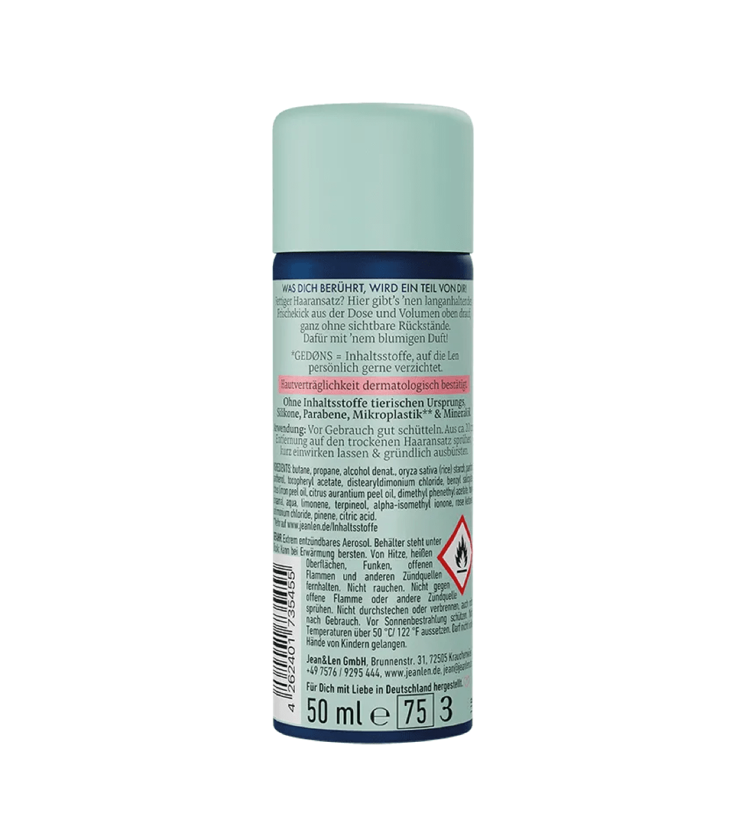 Jean & Len® | Pump Up My Volume Trockenshampoo | 200 ml