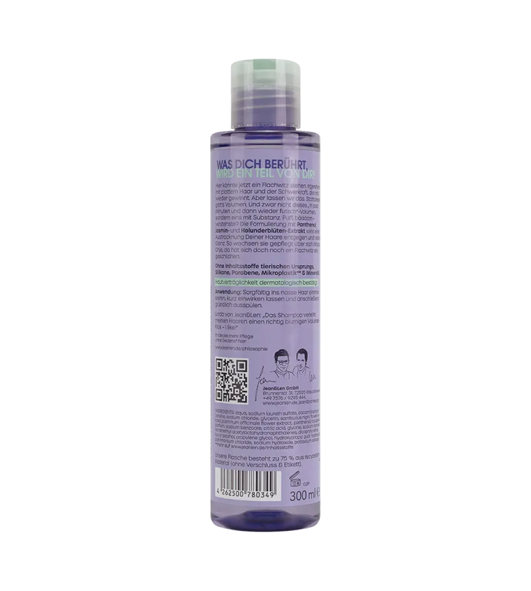 Jean & Len® | Volumen Shampoo | Holunder/Jasmin | 300 ml