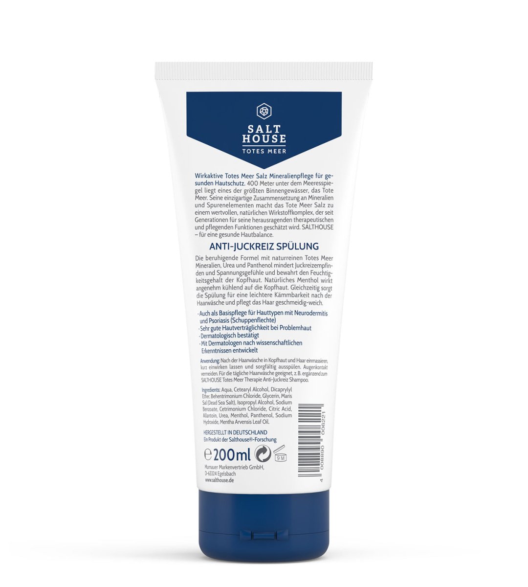 SALTHOUSE® Original Totes Meer Therapie | Anti-Juckreiz Spühlung | 200 ml