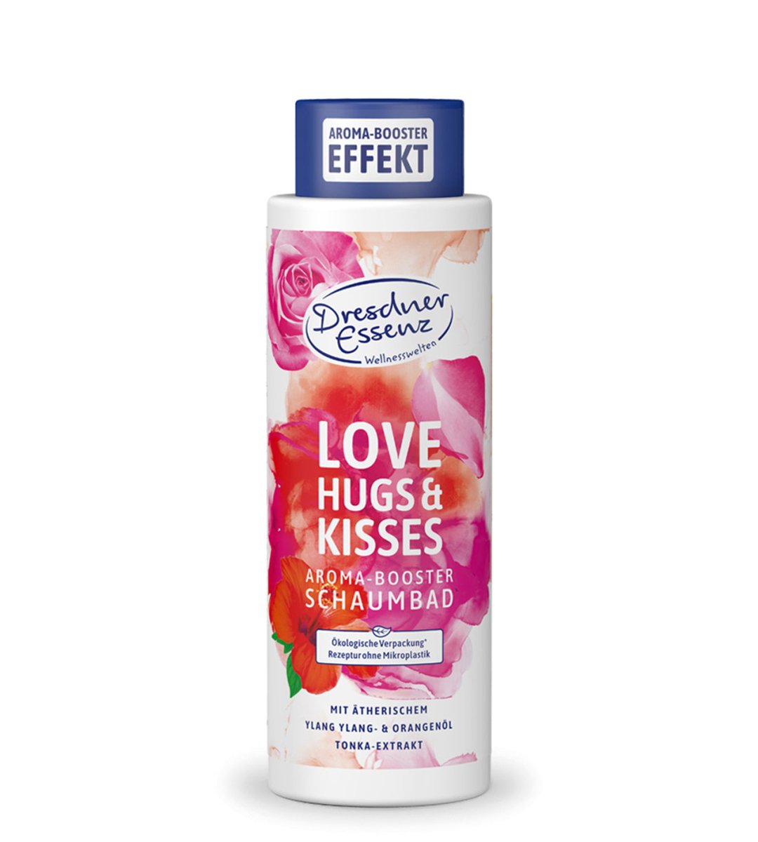 Dresdner Essenz® | Aroma-Booster Schaumbad | "Love, Hugs & Kisses" | 500 ml