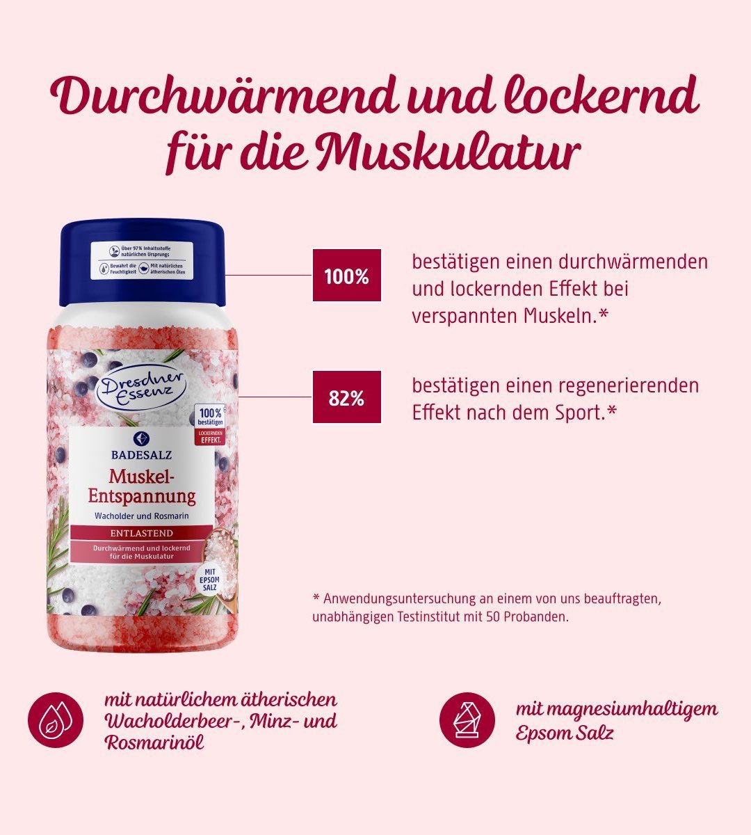 Dresden Essence® | Health bath | Muscle relaxation | 600g