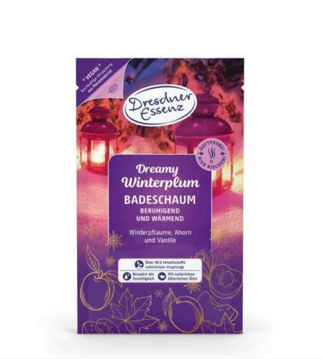Dresdner Essenz Badeschaum Dreamy Winterplum 60g
