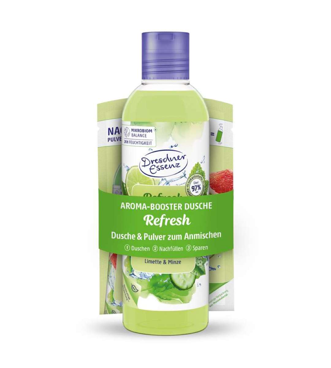 Produktbild Dresdner Essenz® | Vorteilspack Aroma-Booster Dusche | Refresh