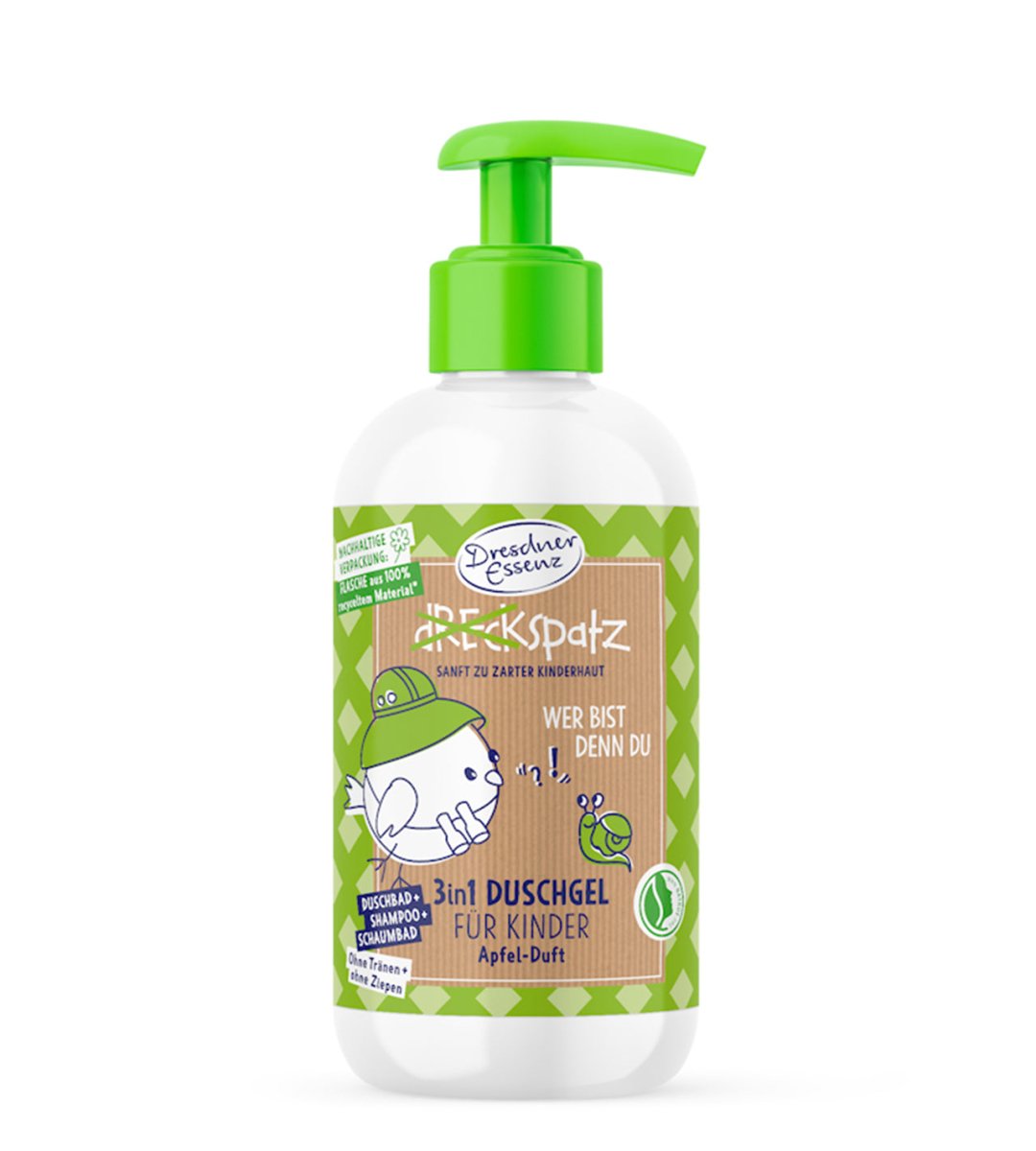 Dresdner Essenz® | Dreckspatz | 3in1 | Duschgel | Wer bist denn du? | 250ml