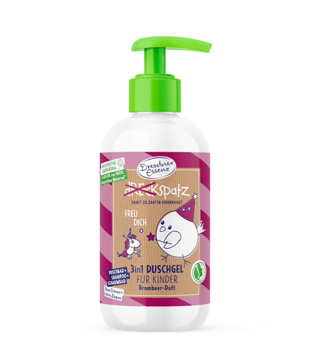 Dresdner Essenz® | Dreckspatz | 3in1 Duschgel | Freu Dich | 250 ml