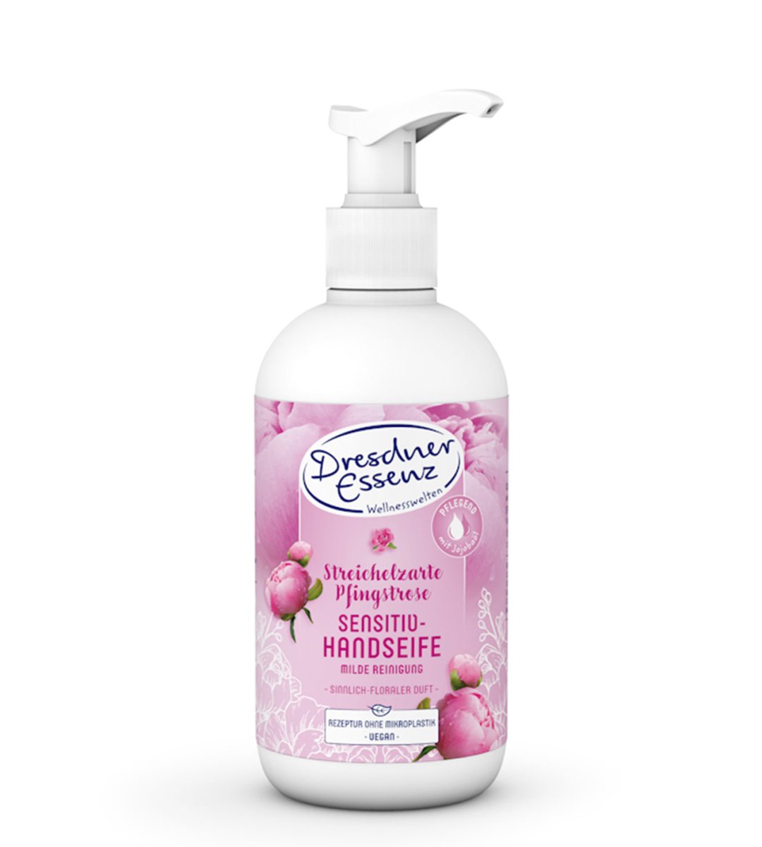 Dresdner Essenz Handseife Streichelzarte Pfingstrose 300ml