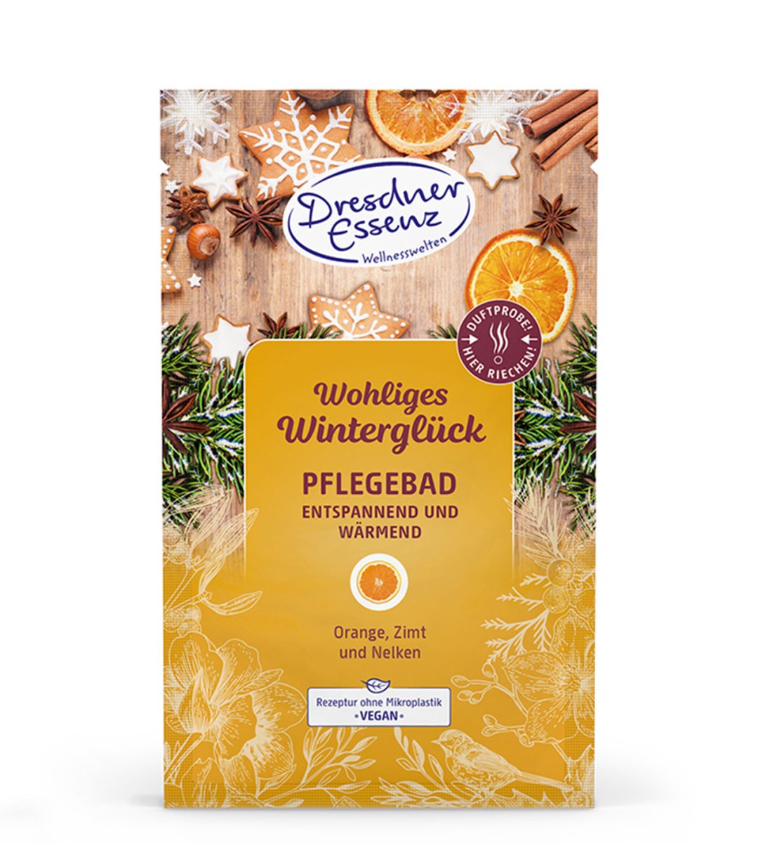 Dresdner Essenz® | Pflegebad | Wohliges Winterglück | 60g