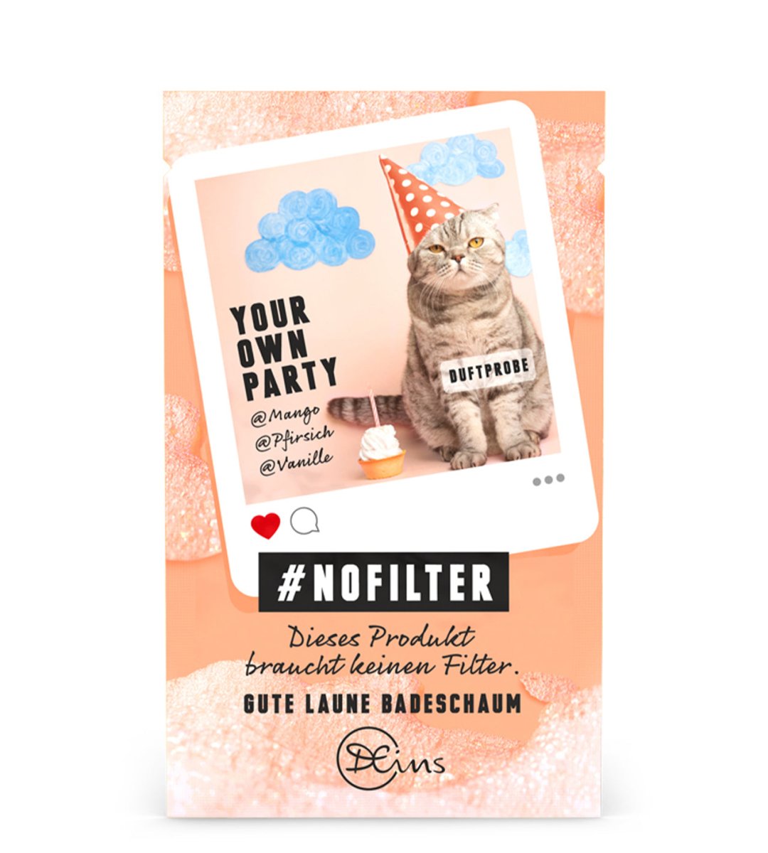 Dresdner Essenz® | Gute Laune Badeschaum | Your Own Party | 80 g