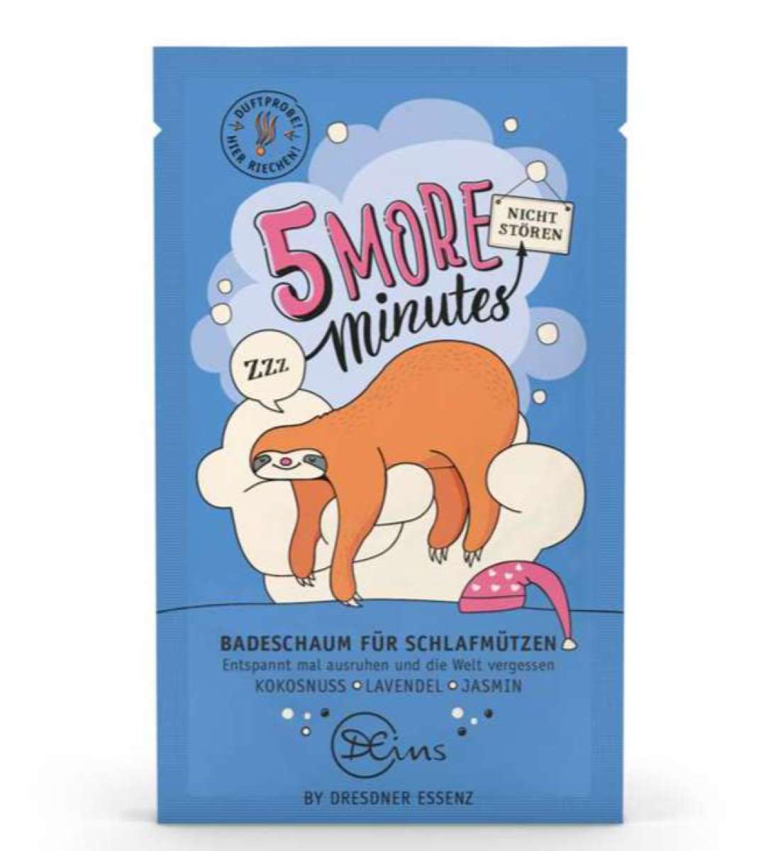 Dresdner Essenz Badeschaum 5 more Minutes 60g