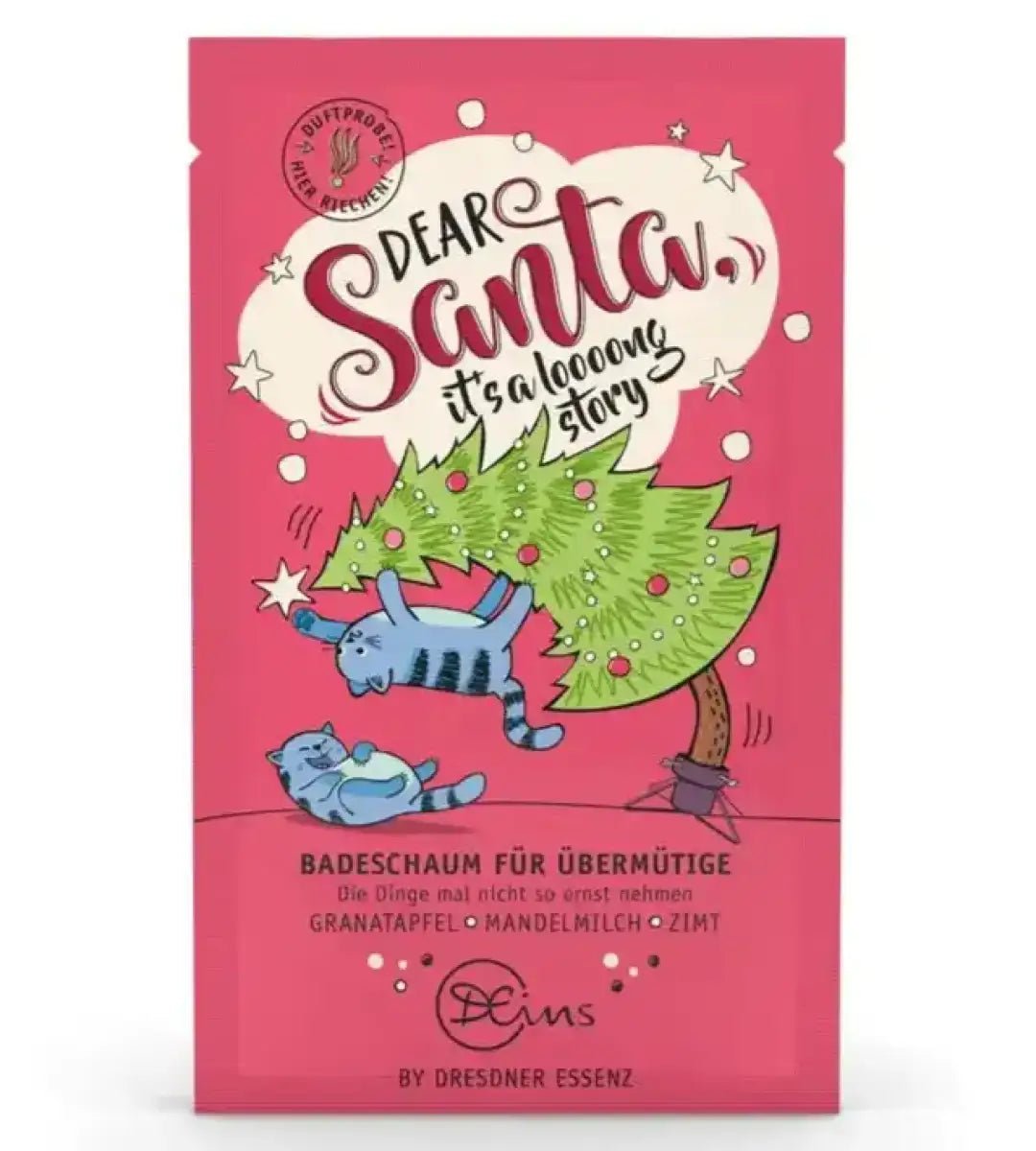 Dresdner Essenz Badeschaum Dear Santa 60g