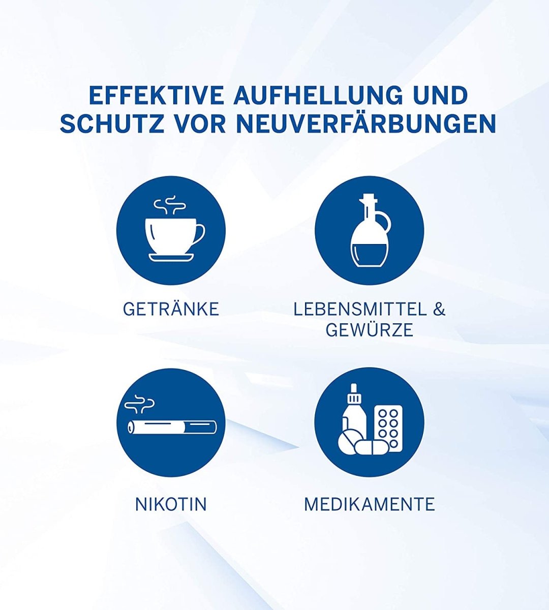 Perlweiss® | Dental Bleaching Set | 8 Stufen weißere Zähne nach 7 Tagen | Repair & Protect Schutzgel | 10 ml