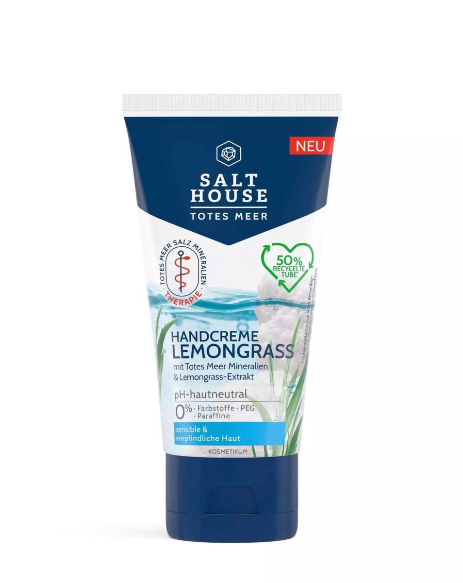 SALTHOUSE® Original Totes Meer Therapie | Handcreme | Lemonengrass | 75ml