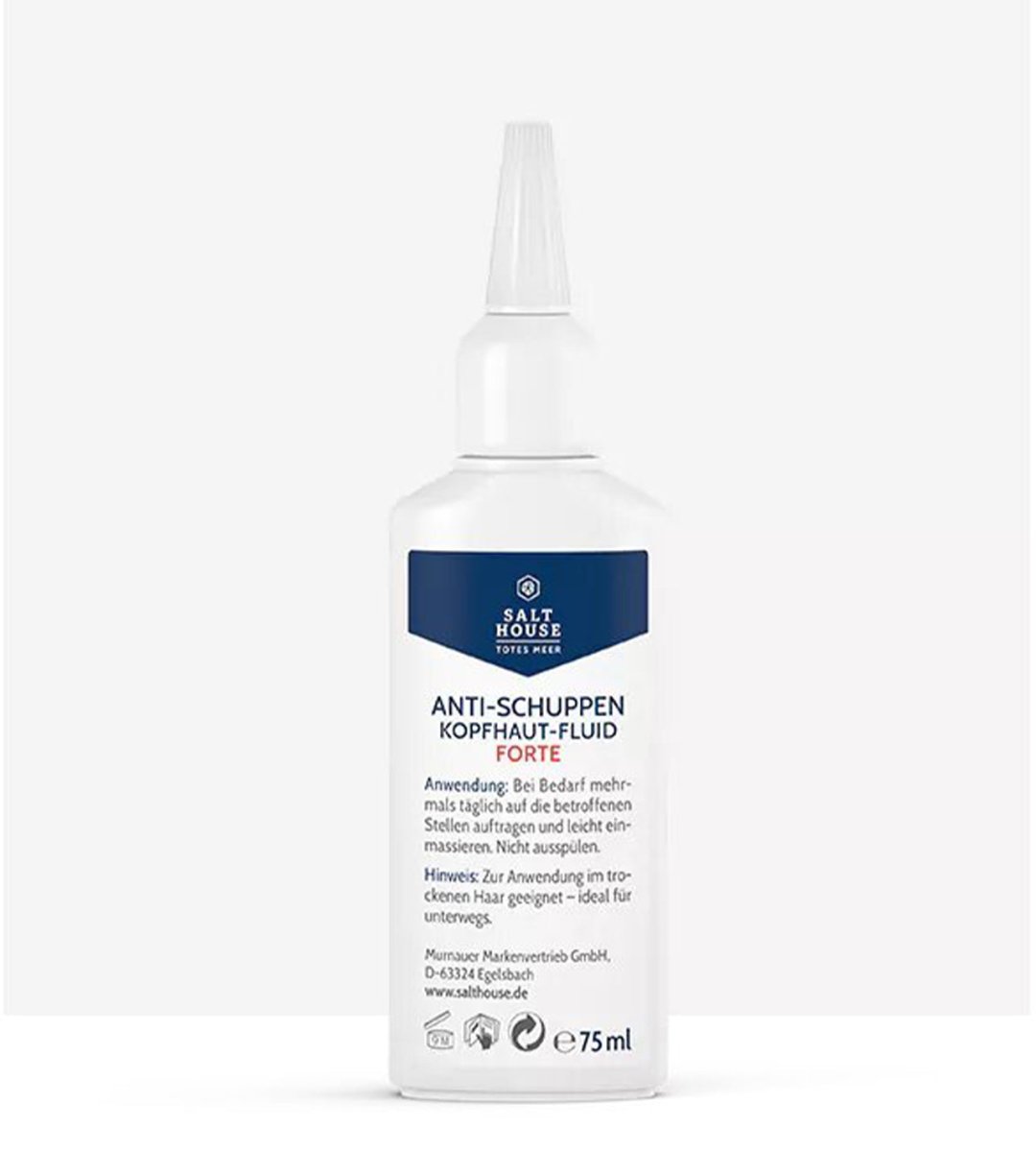 SALTHOUSE® Original Totes Meer Therapie | Anti-Schuppen Kopfhaut-Fluid | Forte | 75 ml