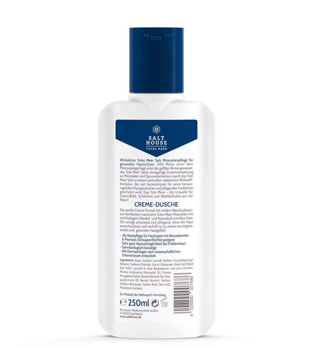 SALTHOUSE® Original Totes Meer Therapie | Creme Dusche | 250ml