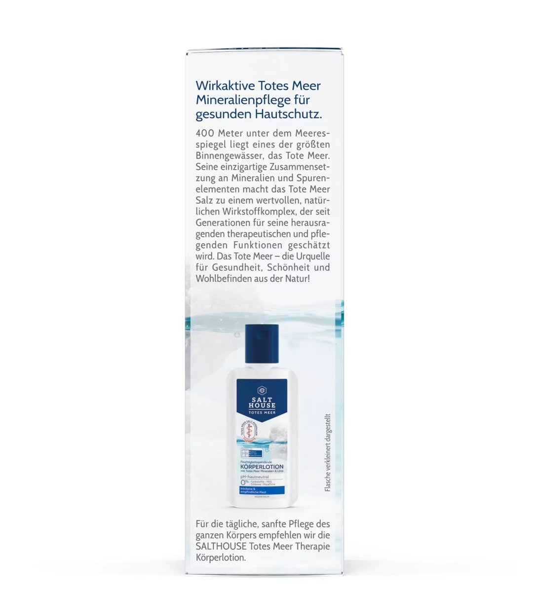 Salthouse TotesMeer-Salz-Therapie Intensiv-Creme-Forte Rechte-Seite 100ml