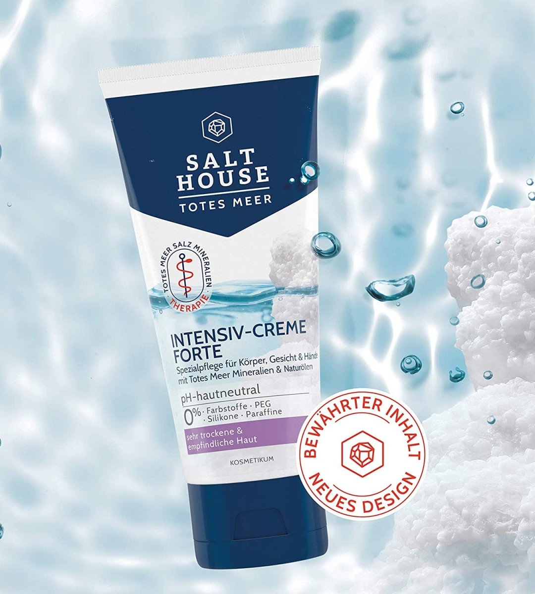 Salthouse TotesMeer-Salz-Therapie Intensiv-Creme-Forte Bewaehrter Inhalt 100ml