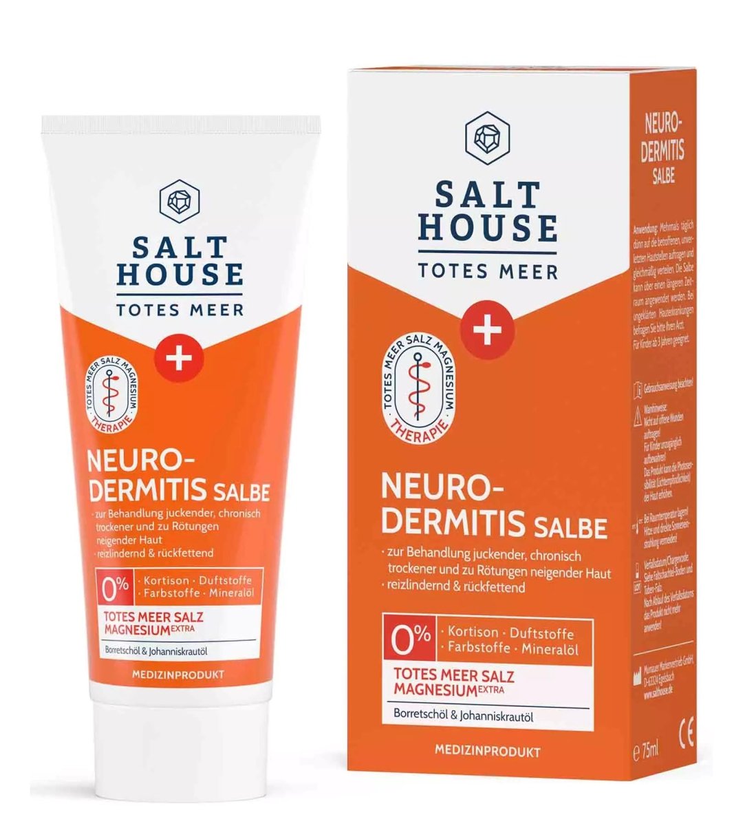 SALTHOUSE® Original Totes Meer Therapie | Neurodermitis Salbe | 75ml