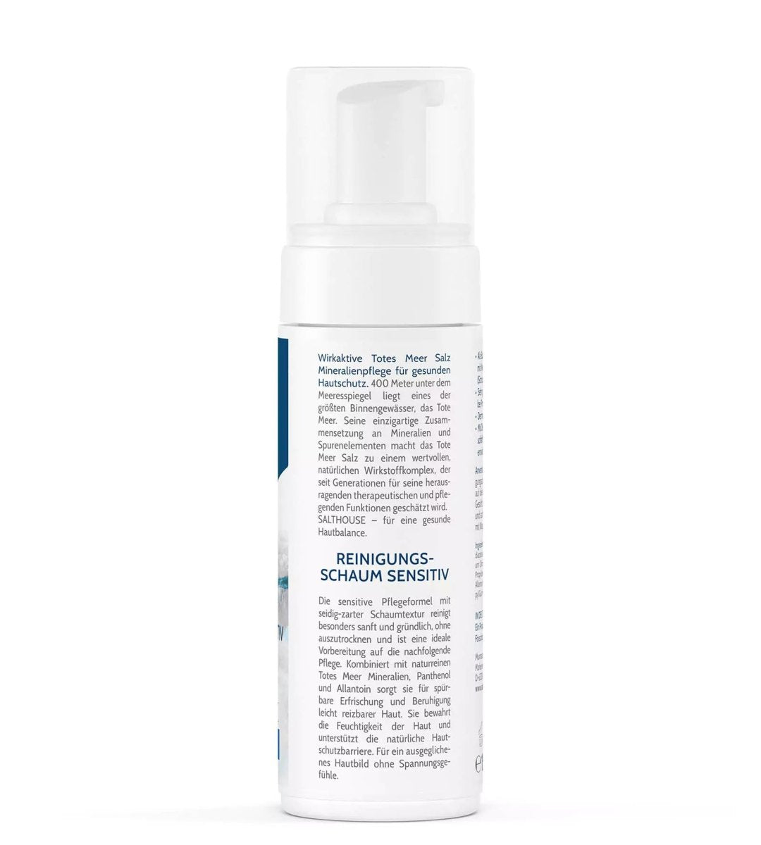 SALTHOUSE® Original Totes Meer Therapie | Reinigungsschaum | Sensitiv | 150 ml