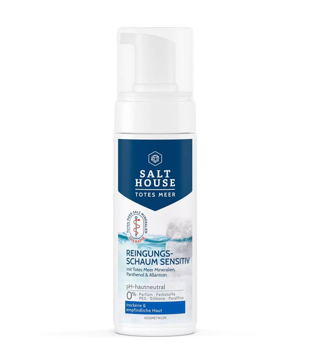 SALTHOUSE® Original Totes Meer Therapie | Reinigungsschaum | Sensitiv | 150 ml