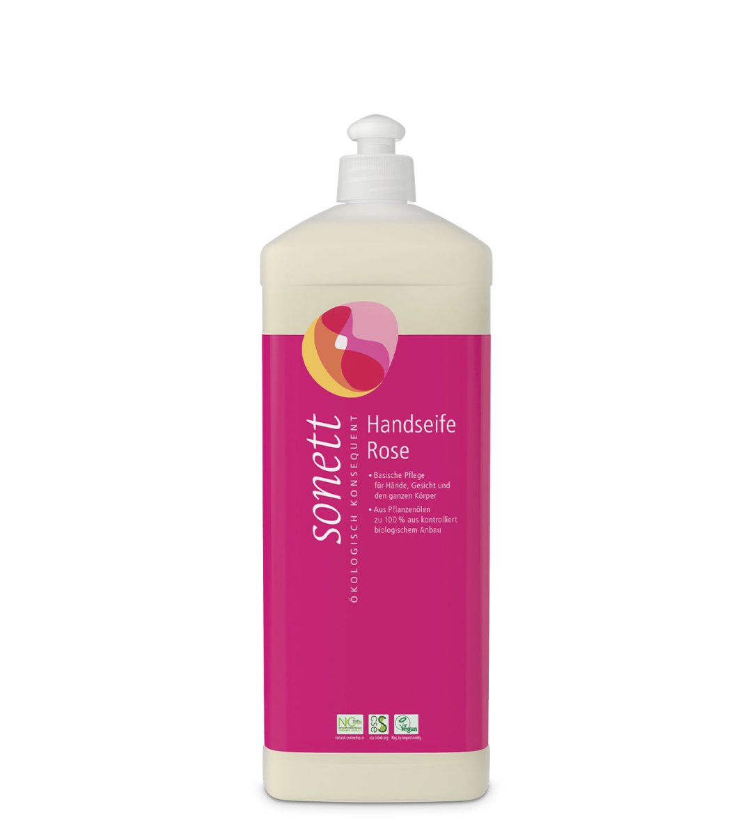 Sonett® | Handseife | Rose | Nachfüllflasche | 1l